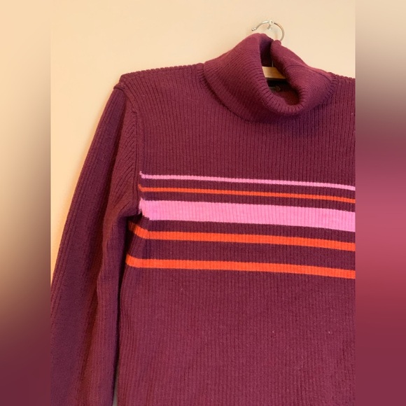 Free People multicolor striped turtleneck sweater 99% wool
Base layer y2k - Picture 3 of 9